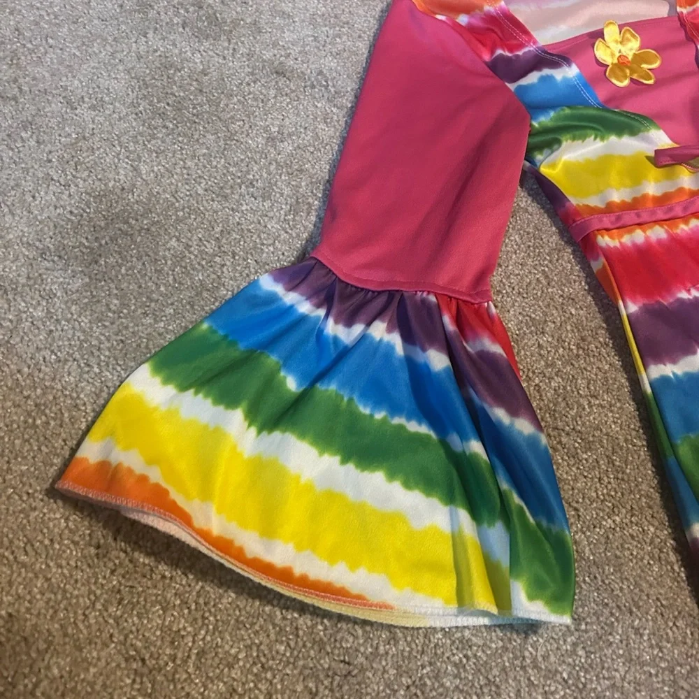 Colorful kids Hippie Costume top